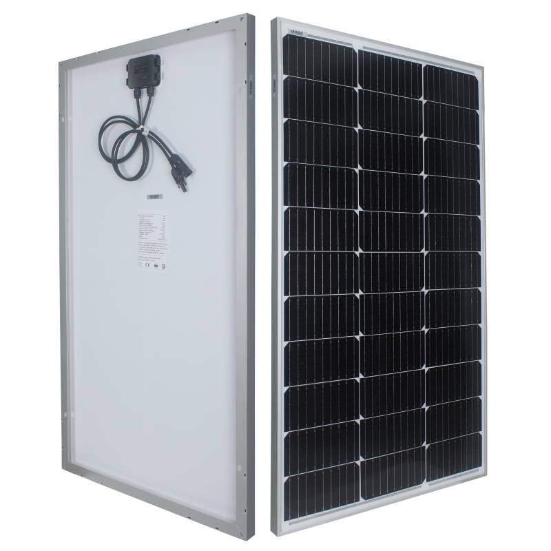 100 ວັດ 12 volt Solar Panel Monocrystalline Solar Panel ໂມດູນປະສິດທິພາບສູງ RV Marine Boat Caravan Off Grid